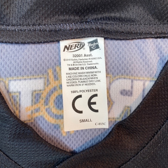 Nerf Dart Tag Official Competition Jersey Size Small New - Picture 3 of 12